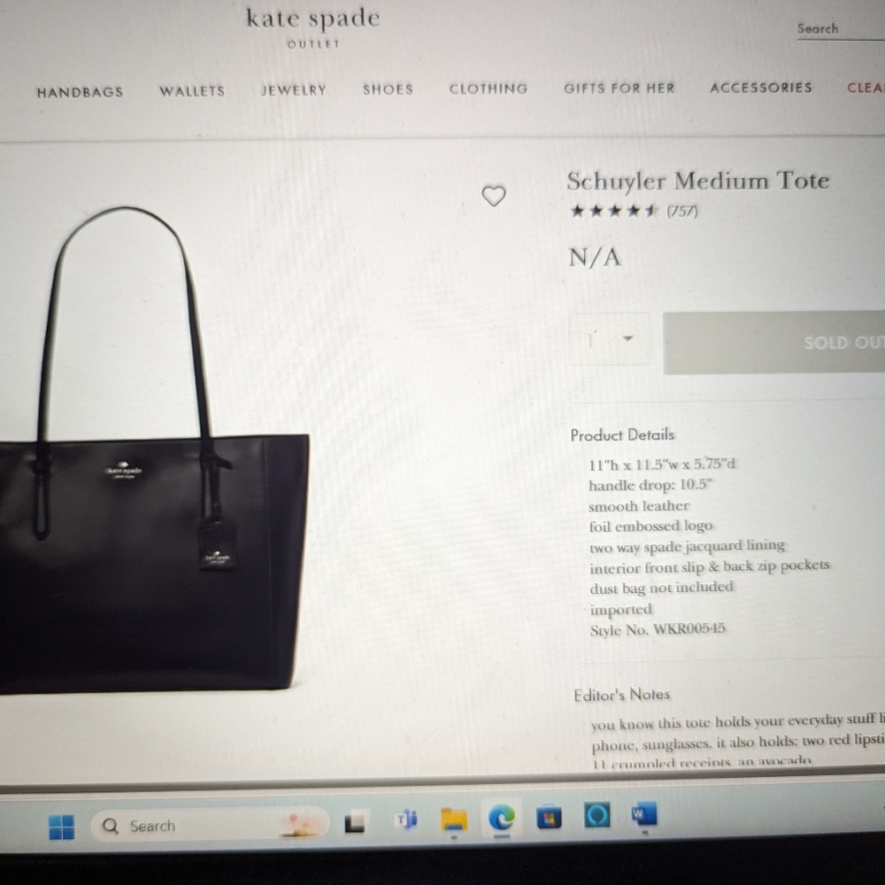 Kate Spade bag